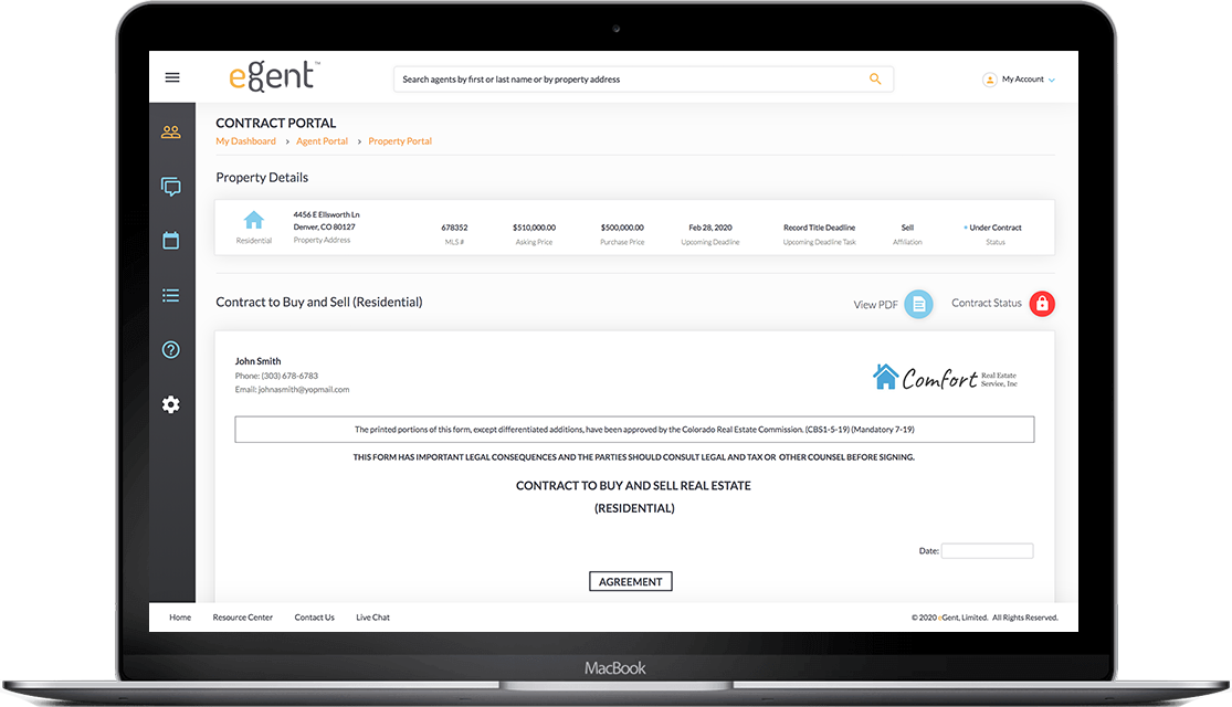 Contract Portal Client